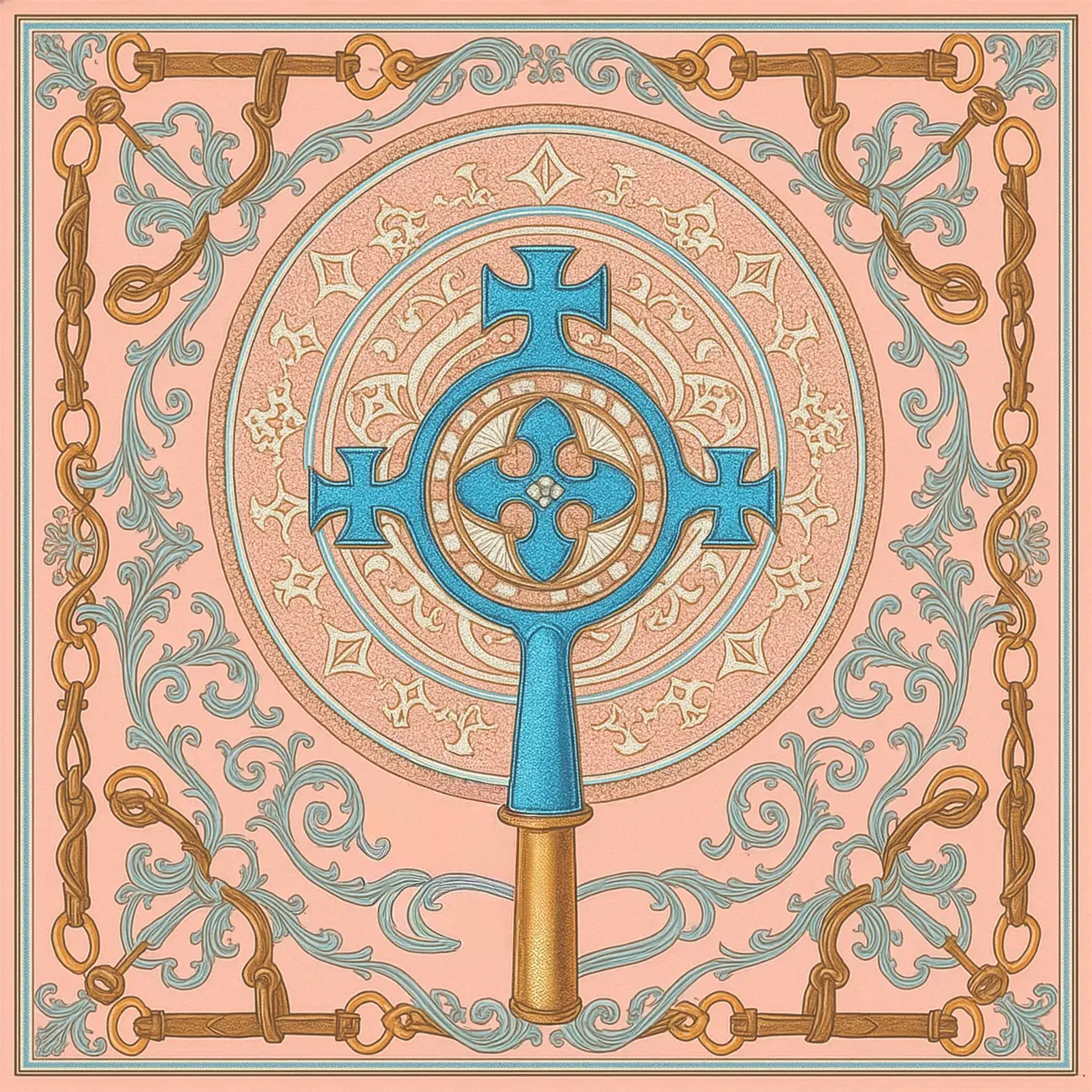 TANA CROSS SILK PRINT - Image 3