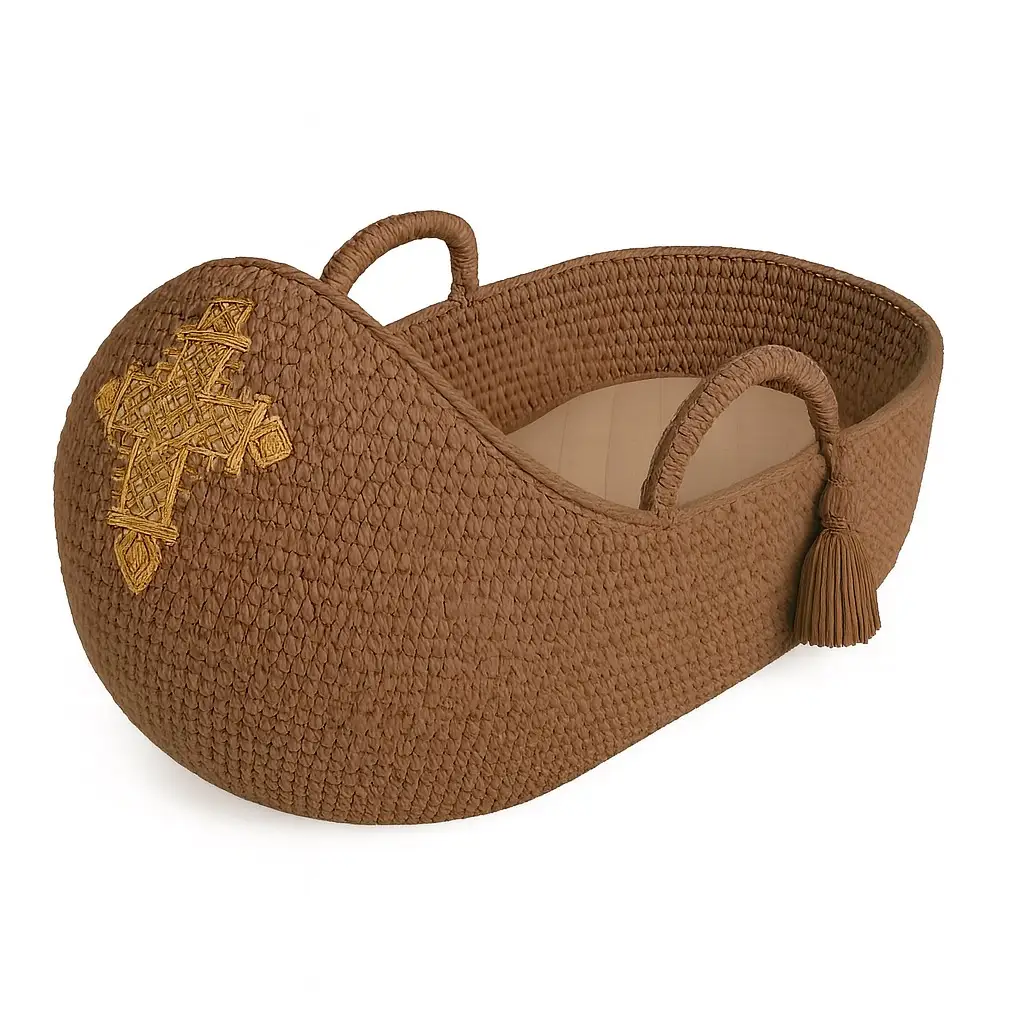MOSSES BASKET CROSS HEAD - CREAM - Image 3