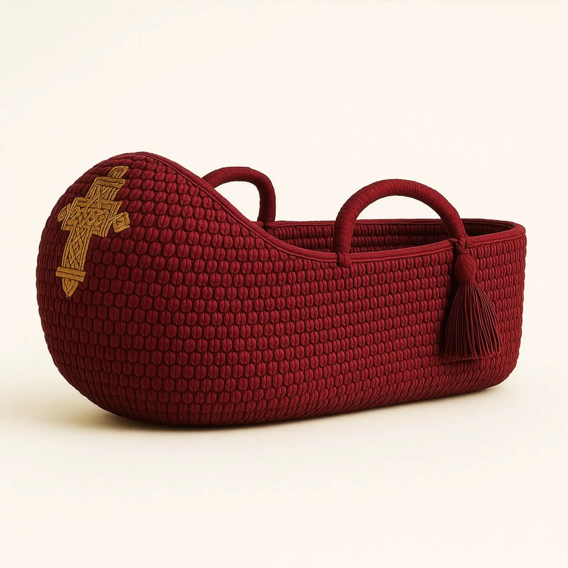 MOSSES BASKET CROSS HEAD - CREAM - Image 4